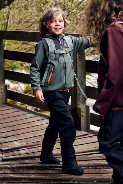FOURWINDS JACKET KIDS - autumn leaves 176 - Kids\' softshell jacket – JACK  WOLFSKIN