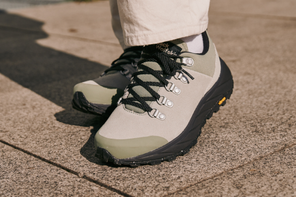 Close-up of women’s footwear